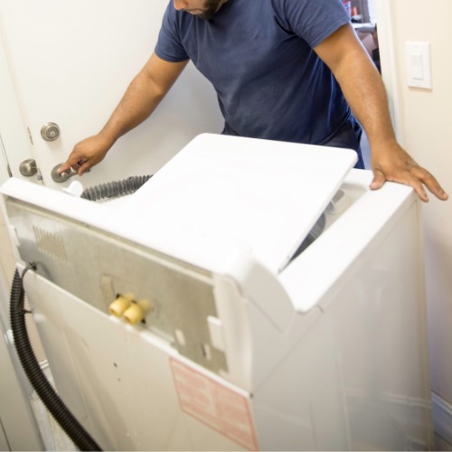Old Washer & Dryer Removal